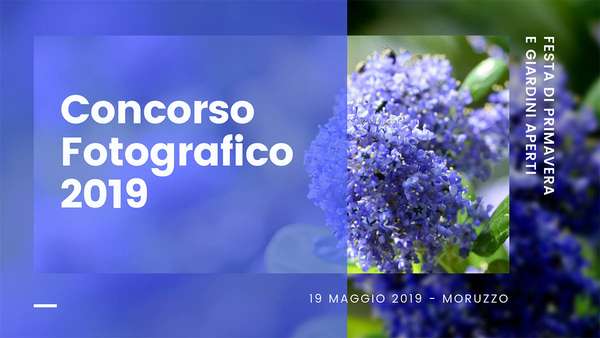 Concorso Fotografico Festa di Primavera e Giardini Aperti 2019 a Moruzzo