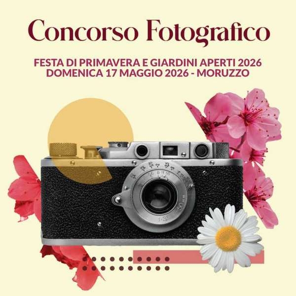 Concorso fotografico Festa di Primavera 2026 a Moruzzo