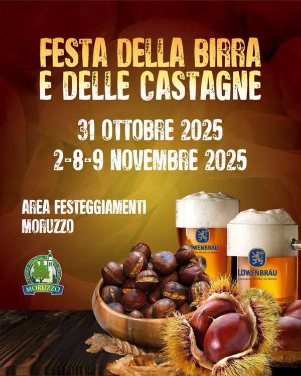 Festa della Birra e delle Castagne 2025 a Moruzzo